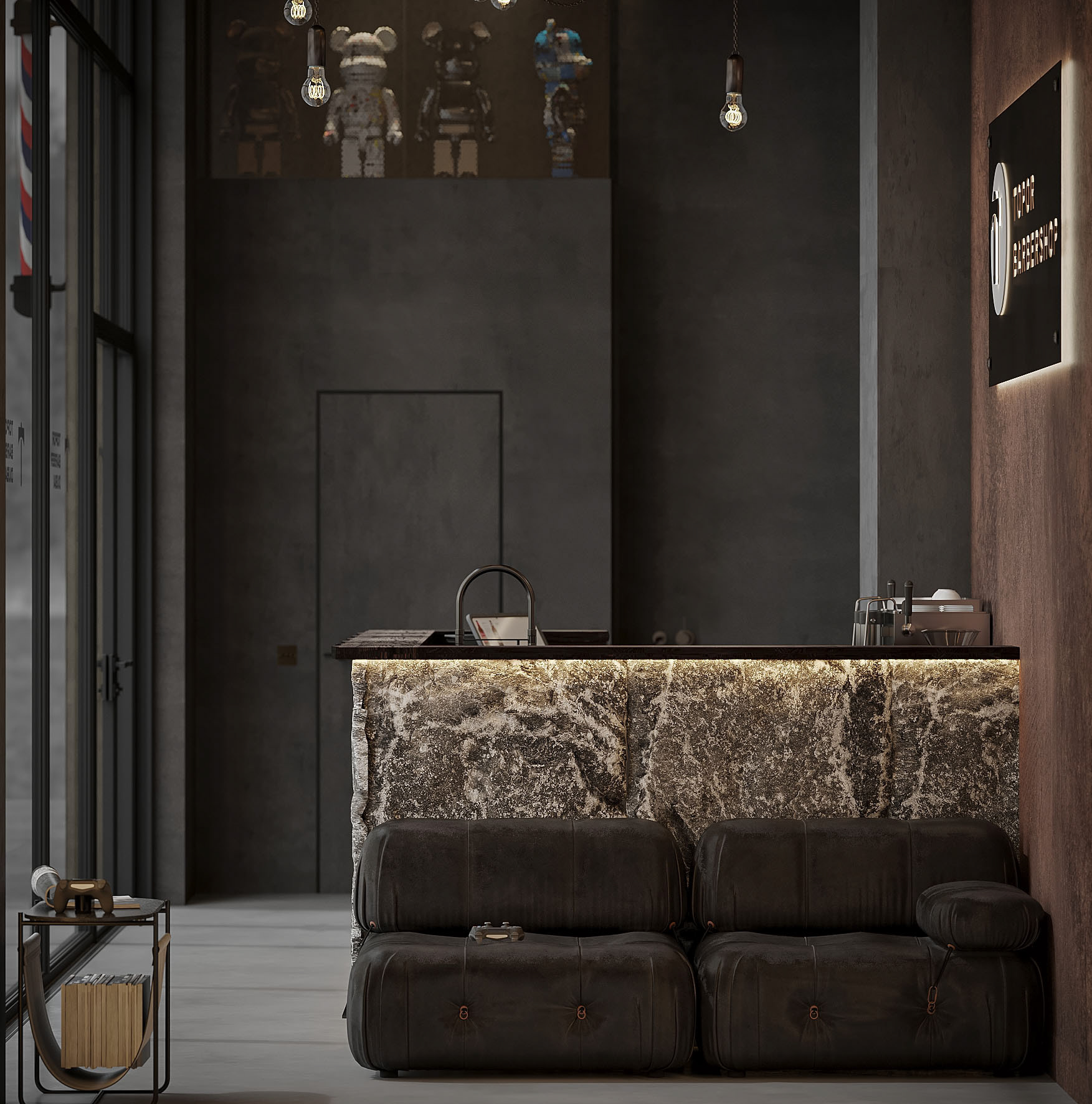 迪拜理发店丨阿联酋迪拜-17