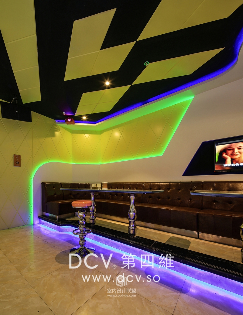 西安最美量贩KTV设计-爱麦克娱乐会所（宝鸡开元店）-42