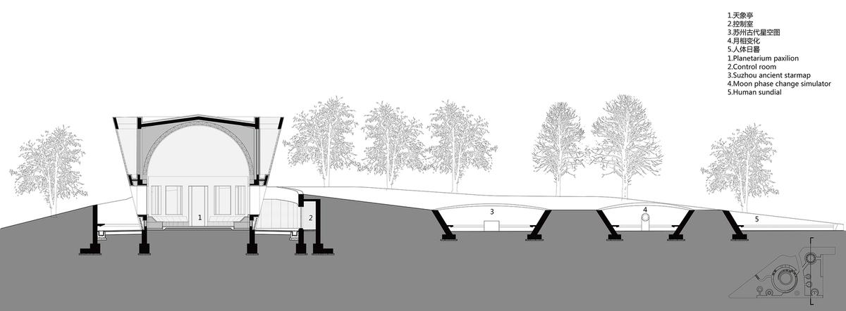 苏州震泽中学天文公园丨中国苏州丨具集建筑,优邑建筑-65
