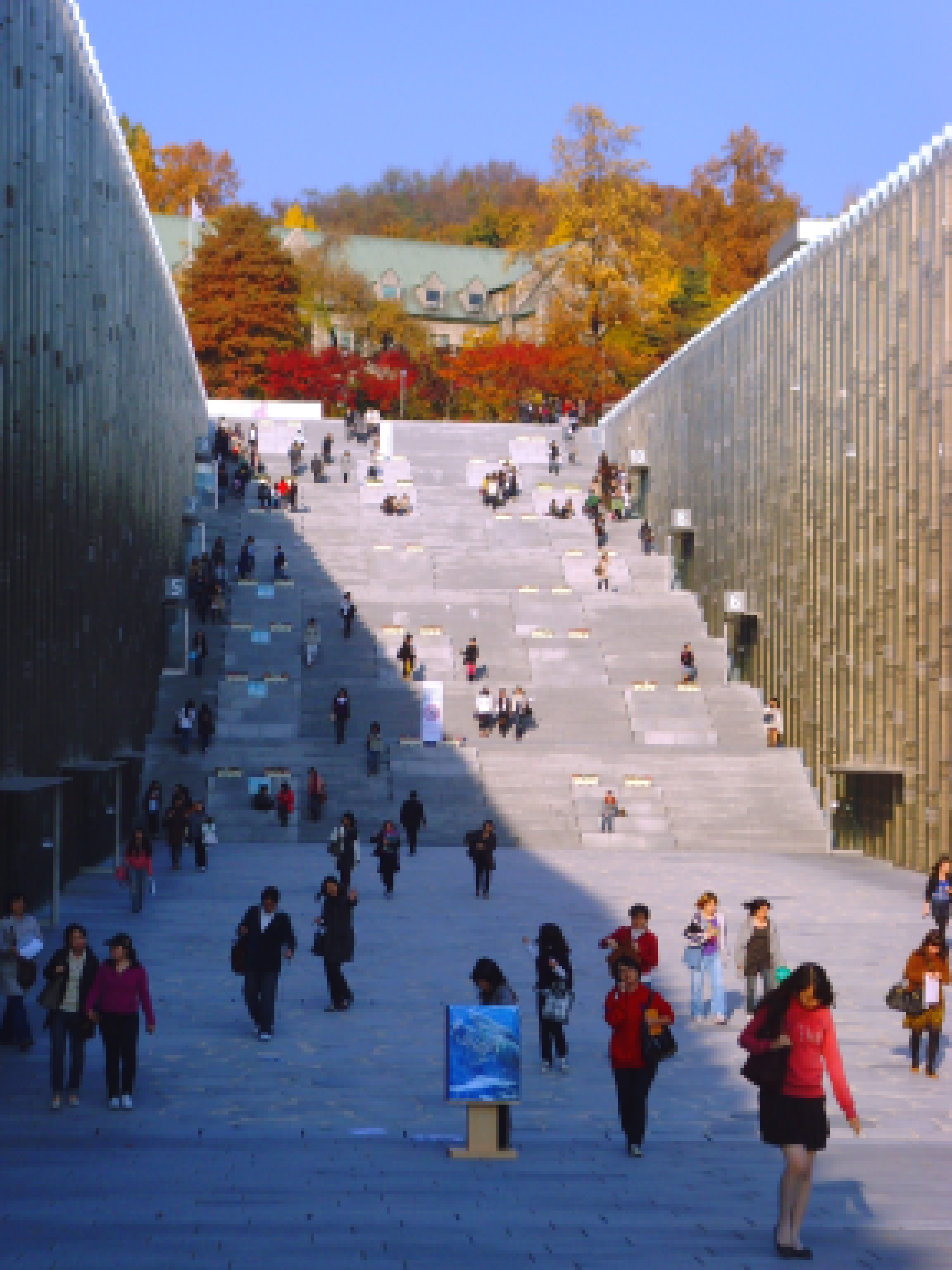 Ewha 女子大学 | 室内设计与自然交融-75