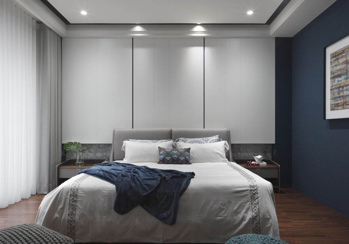 155㎡现代风格住宅  欣磐石建筑空间规划事务所-9