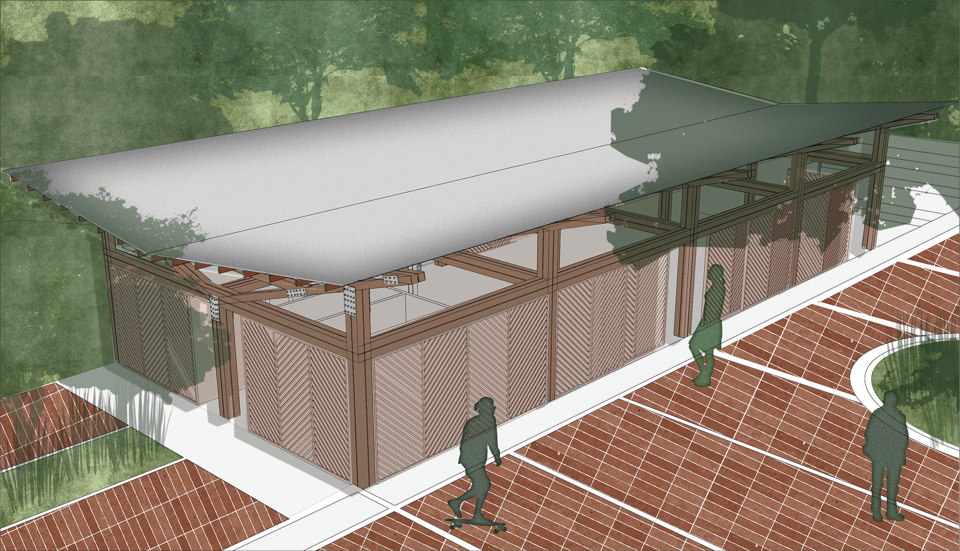 城市活跃边界：瓜皮互联区

注：Guapi可能是特定的地名，这里音译为瓜皮 ，如果有更准确的信息可以替换；Conectado有连接的、互联的意思，结合语境这里意译为互联区  丨哥伦比亚丨Universidad de los Andes（安第斯大学）-20