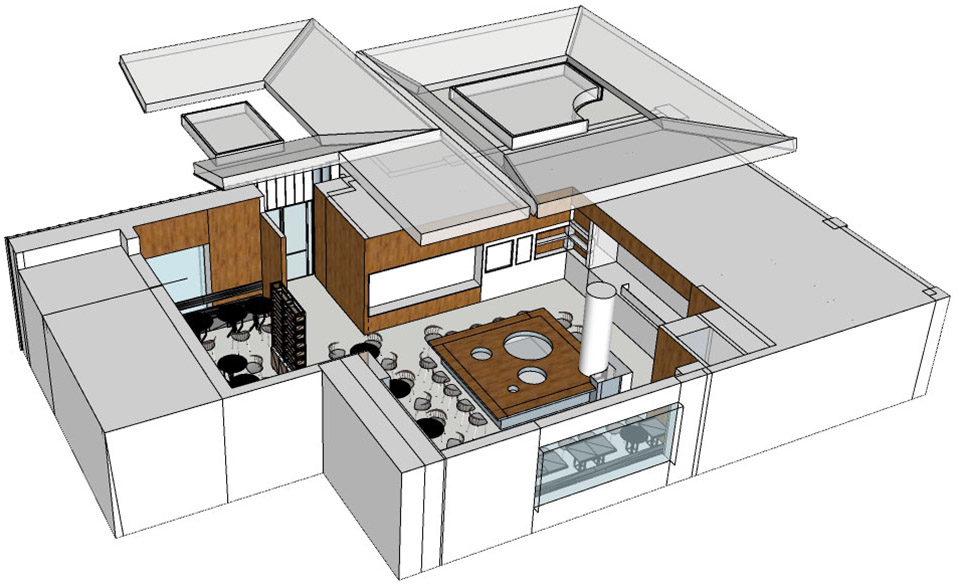 蓝熊餐厅丨中国天津丨无序建筑（北京）有限公司-40