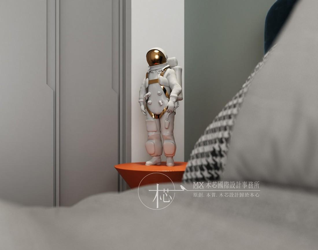 绿灰·新奢·沉静的现代轻奢风-24