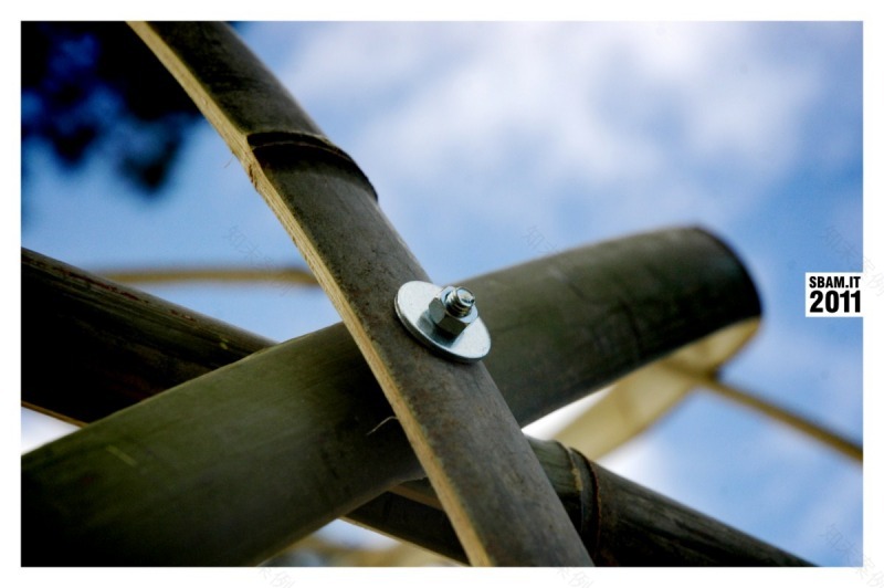 意大利马萨罗萨 斯蒂瓦实验性竹制网格壳丨AK0 architettura a kilometro zero-10