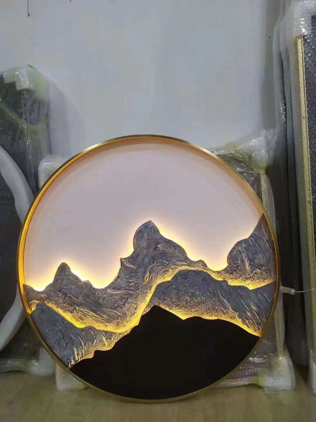 锦泓画业—实物钉子画-8