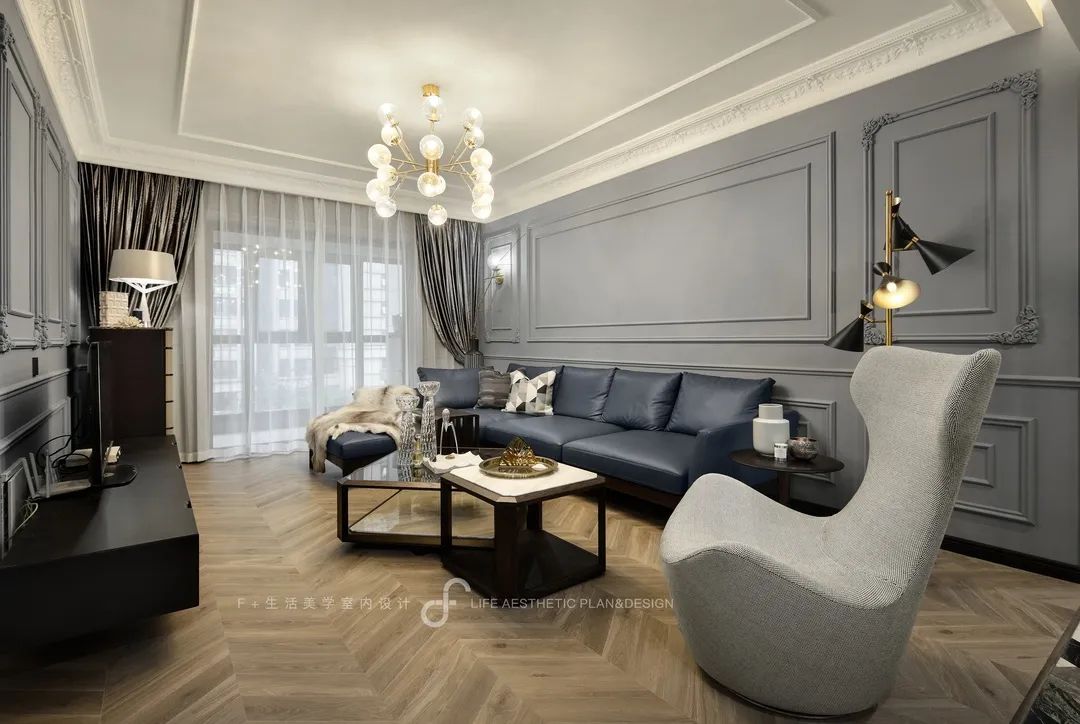 现代法式新贵,君望墅的优雅艺术空间-9