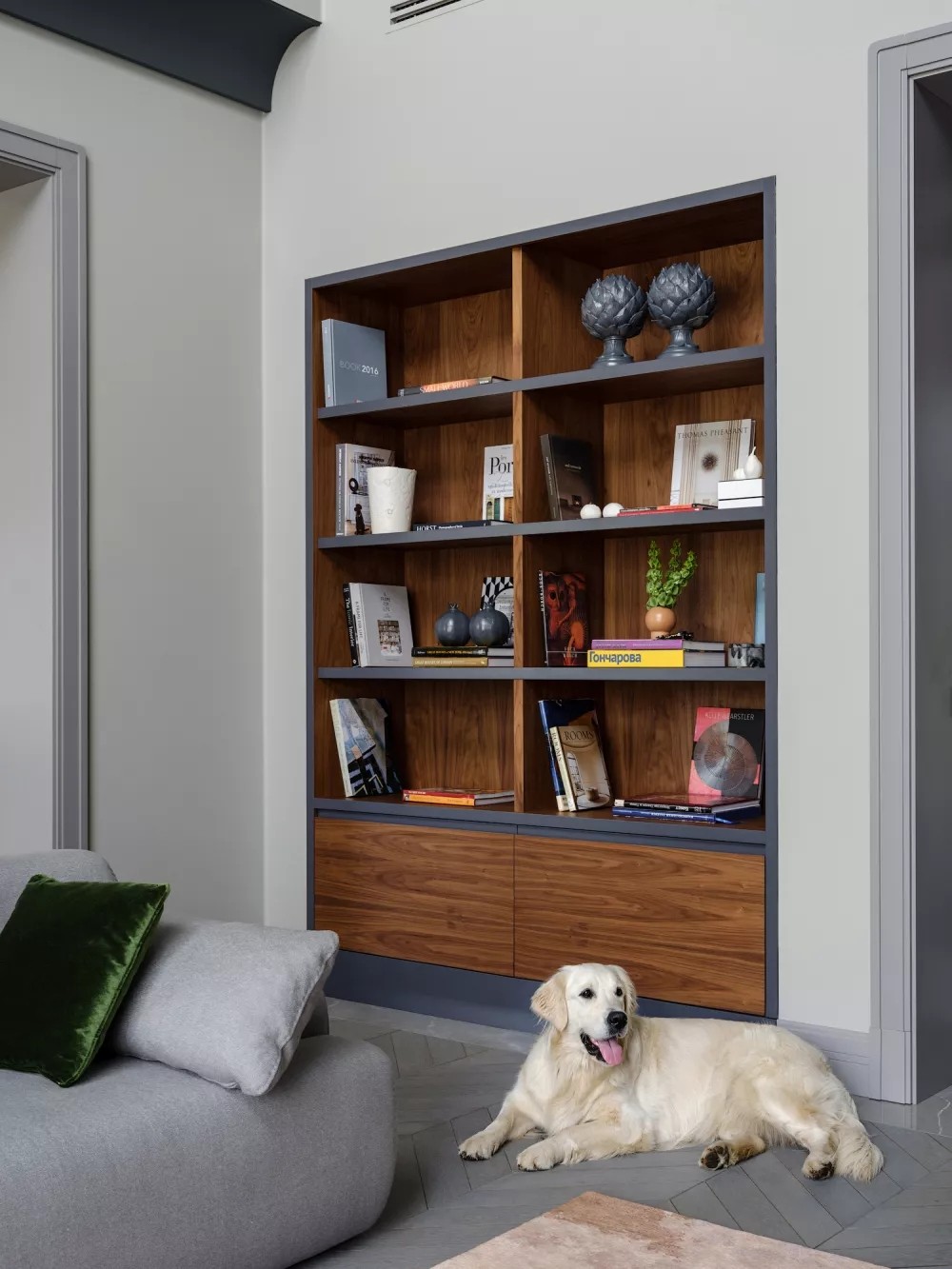 莫斯科优雅轻奢风的别墅-20