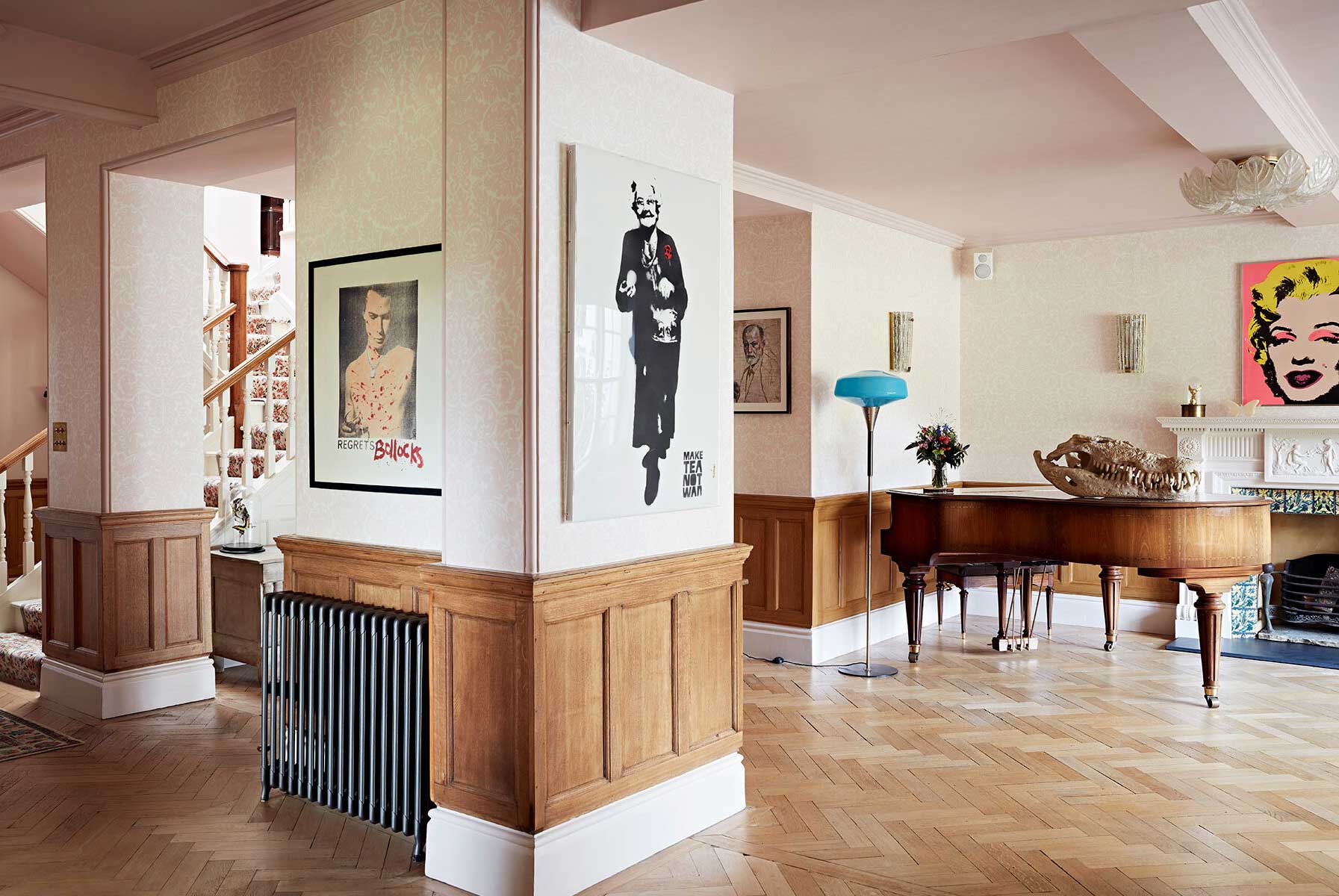 色彩斑斓的英式传统家居设计-6