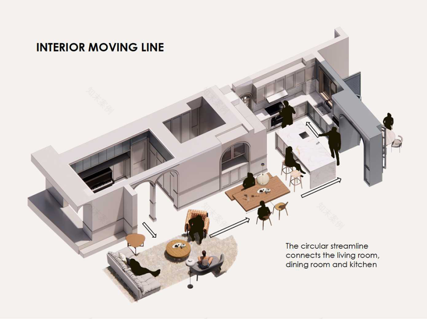 法式复古清新浪漫舒适自然风住宅设计丨中国上海丨上海示觉室内设计事务所-3
