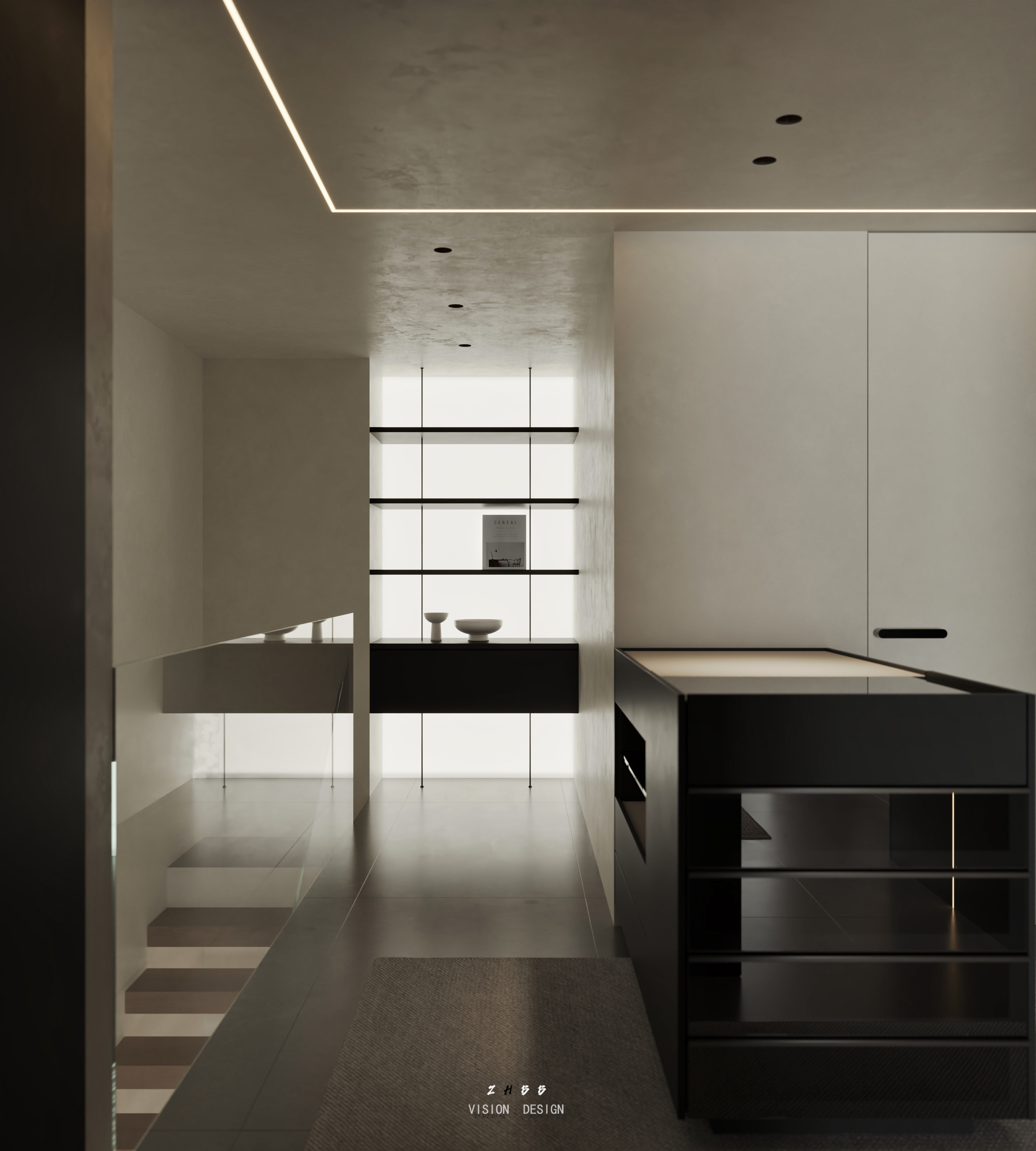 意式极简loft公寓-20