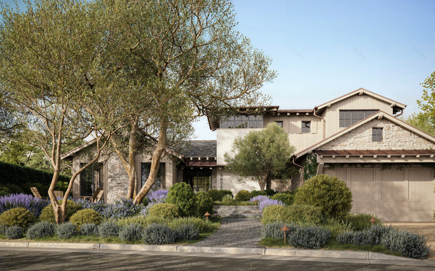 桑德勒住宅丨美国加利福尼亚丨Eric Olsen Design-10