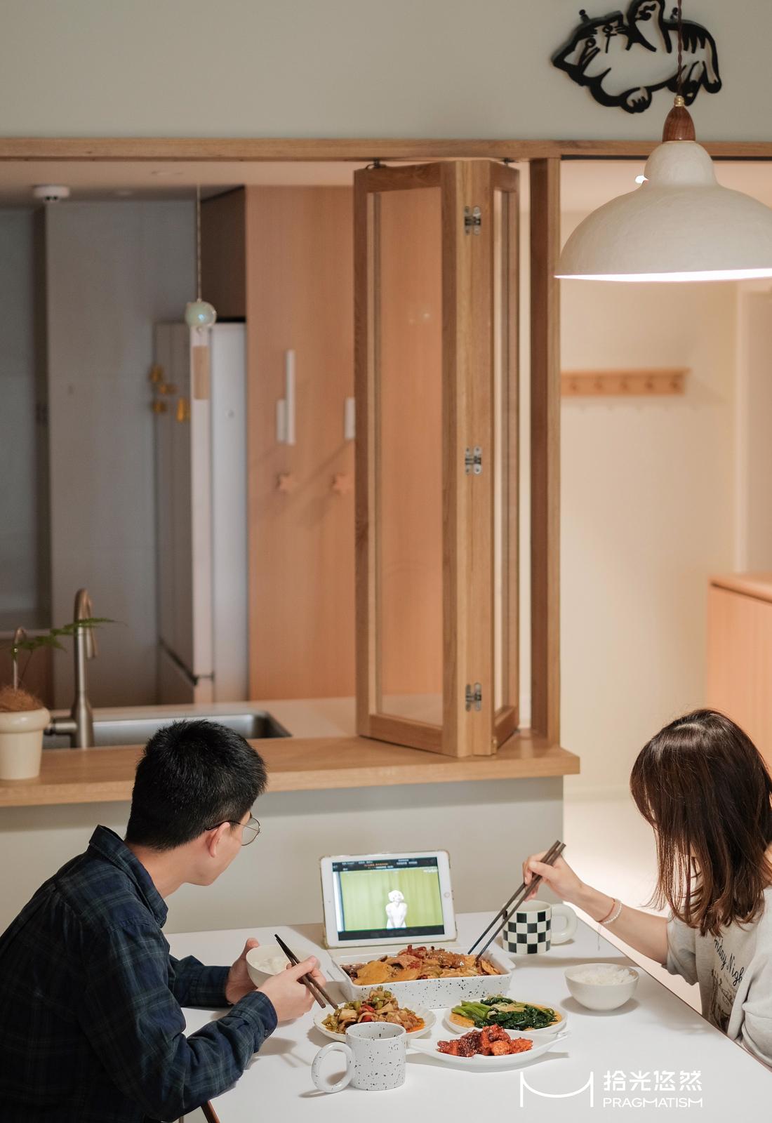 阳光治愈系原木家居小户型-13