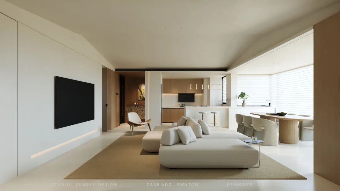 轩宇设计I自然主义—雅颂湾143m²-21