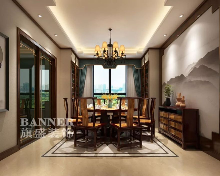 天字一号 240㎡新中式雅居,方寸间尽显东方美学-20