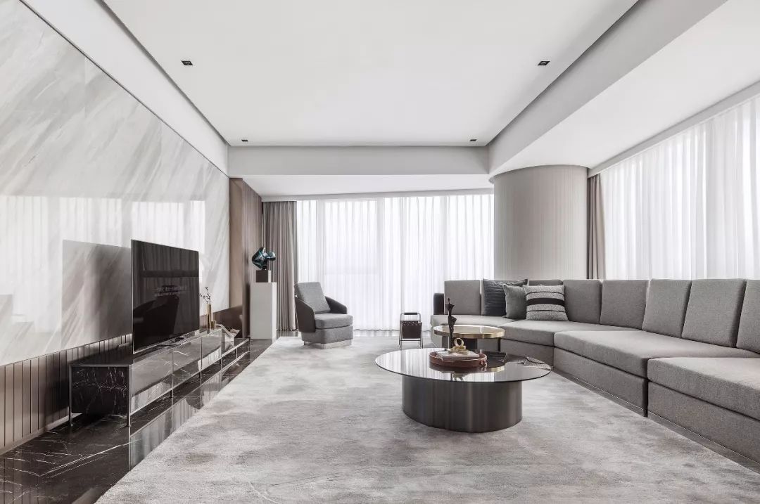 绍兴源盛·云锦中心大平层样板间-16