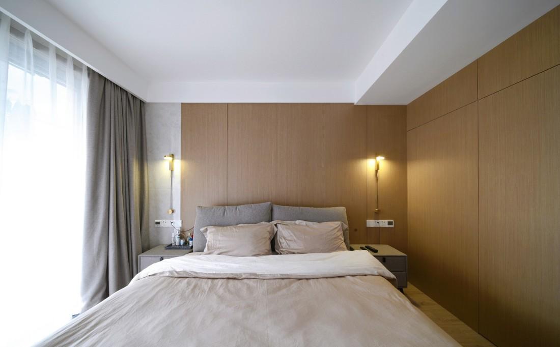 现代简约三居室 原木风格温馨家居设计-34