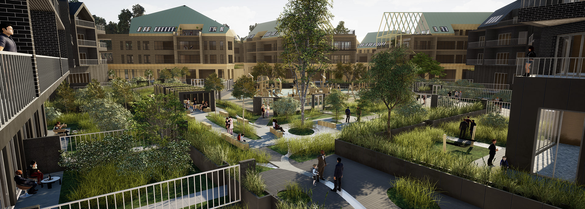 高密度和低层多功能木结构住宅区丨波兰比得哥什丨Damian Dominiczak-162