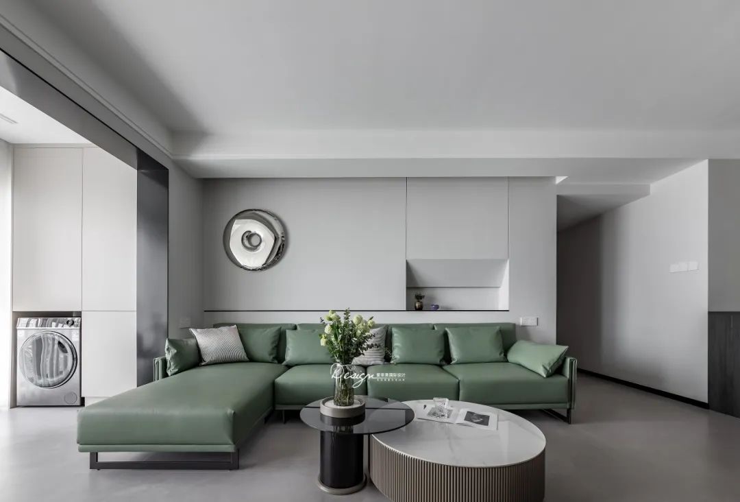 润城第四大道现代简约家居设计丨紫苹果装饰集团-17