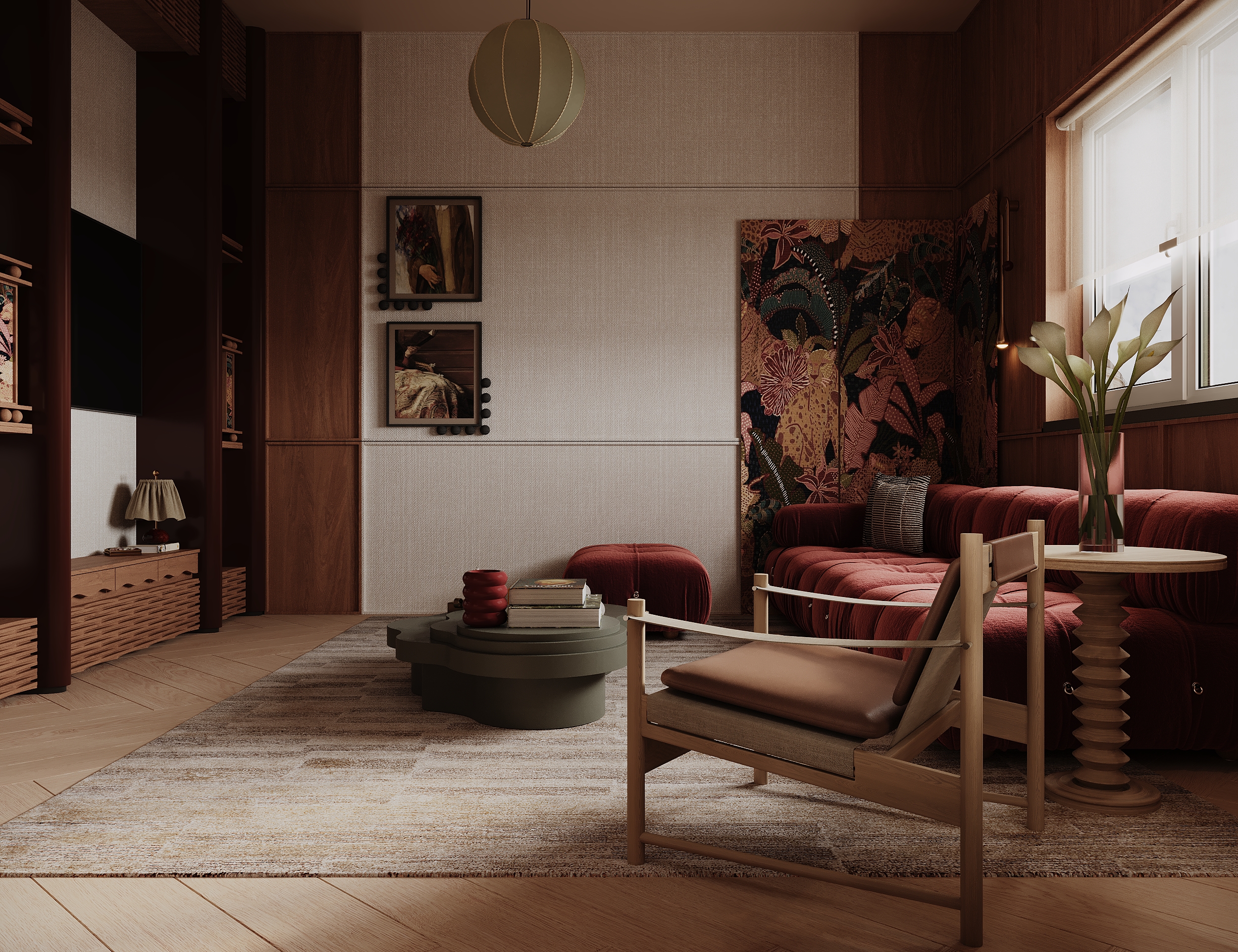 折衷主义中世纪风格酒店套房丨AWAB DESIGNS-6