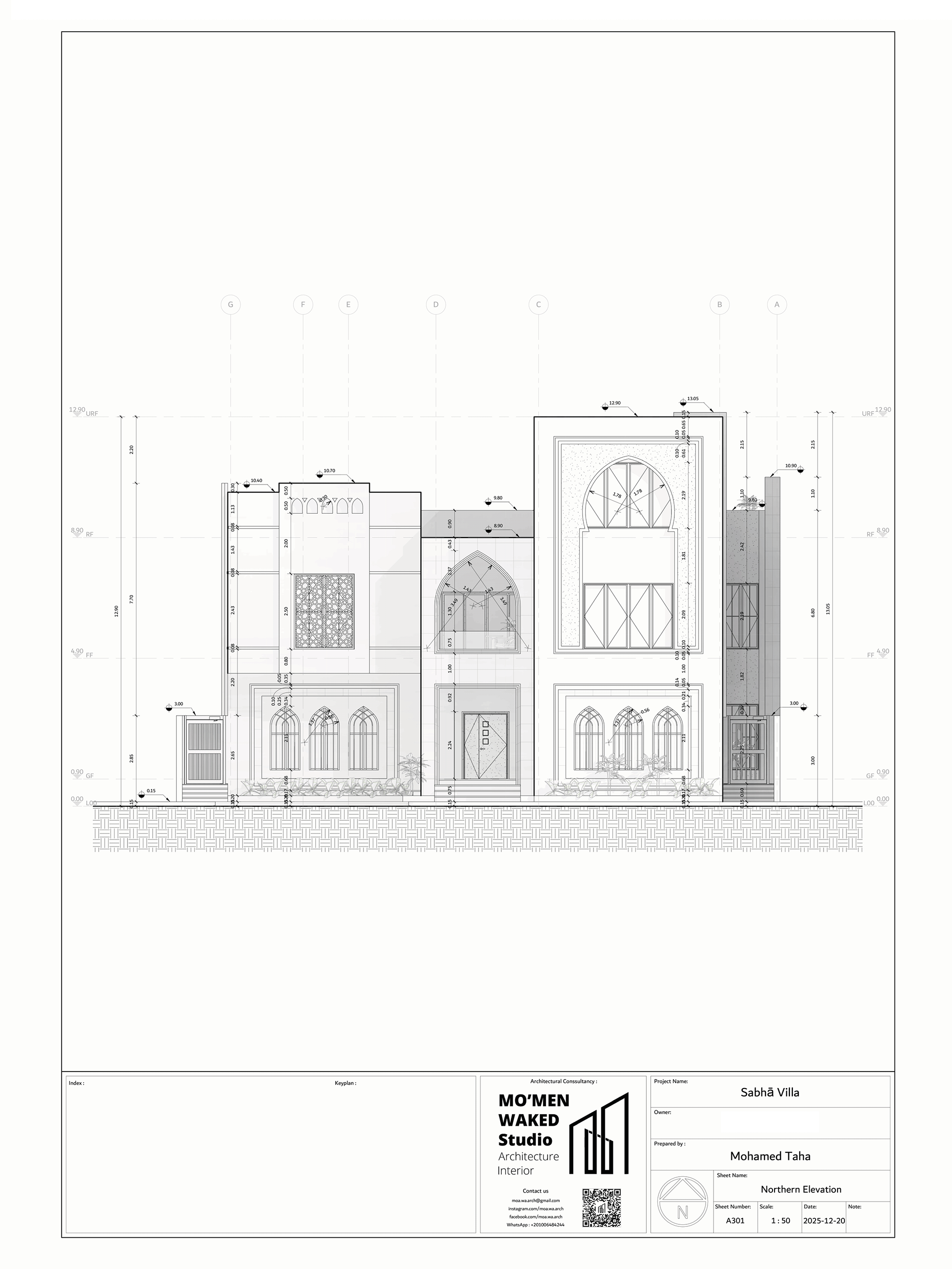 当代伊斯兰风格别墅丨Mohamed Taha & Moamen Waked-18