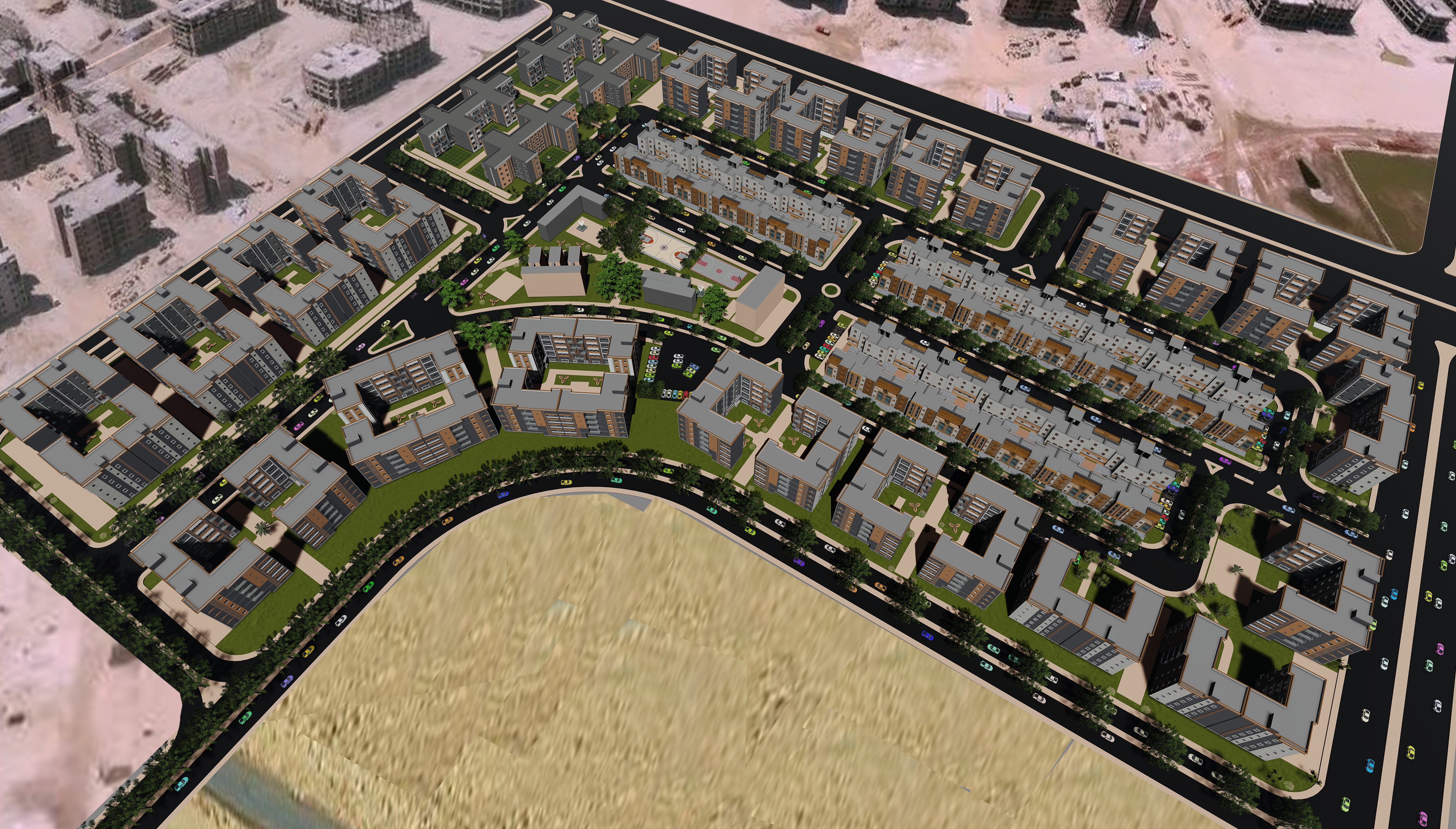 曼索拉市住房项目埃及丨埃及丨开罗大学工程学院-7