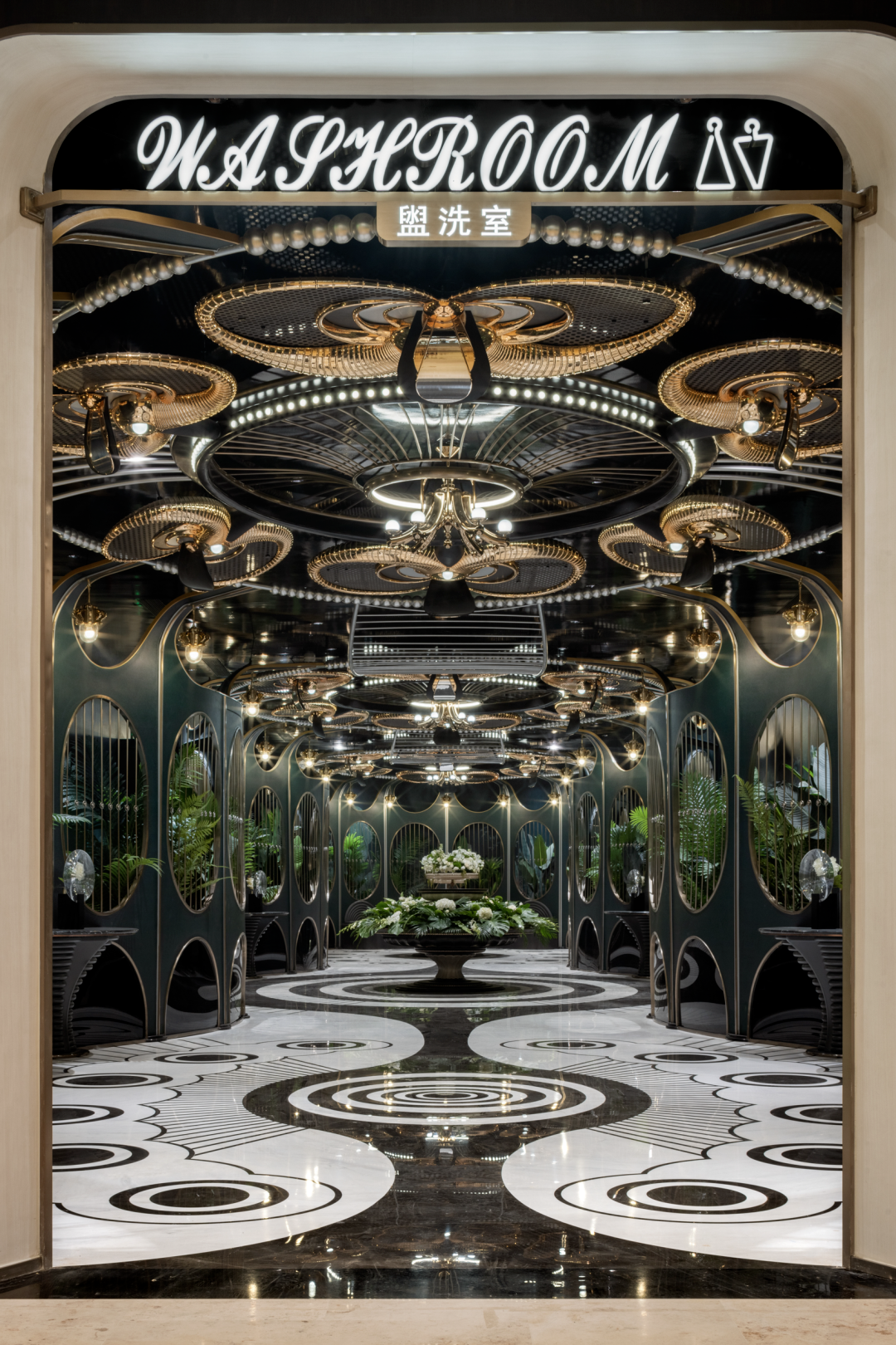 德基广场一期二层盥洗室丨中国南京丨唯想国际-57