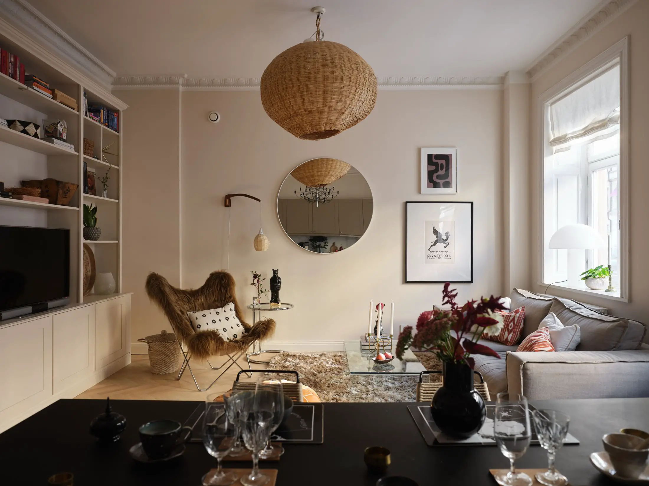 61m2 瑞典公寓,cappuccino 色彩设计魅力四溢-4