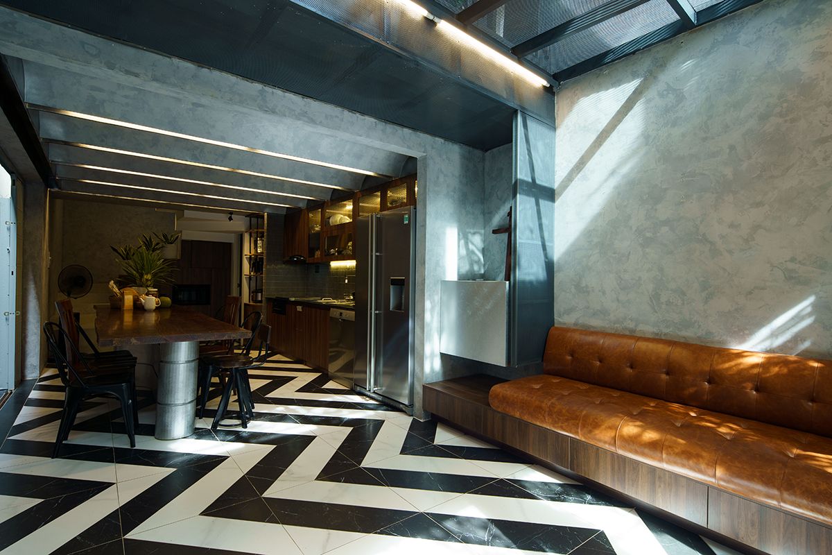 The Falls House - Không gian gợi cảm xúc từ sự kết hợp vật liệu, mang hơi thở thiên nhiên trong lành | Akitephile-3