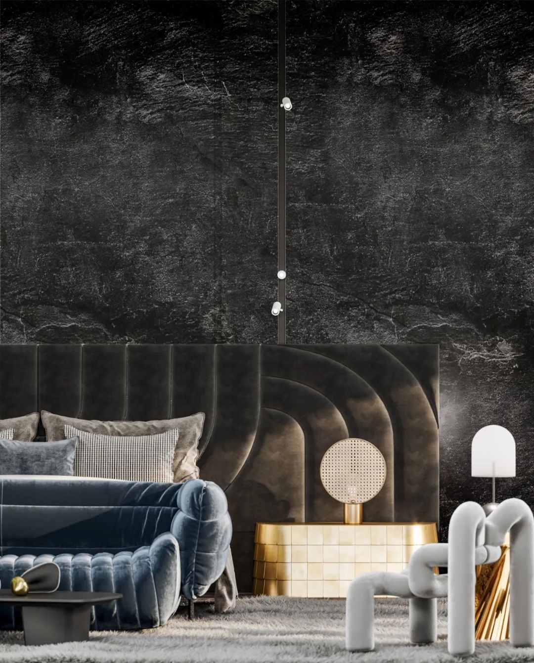 上海 1200㎡大平层,现代与自然完美结合-48