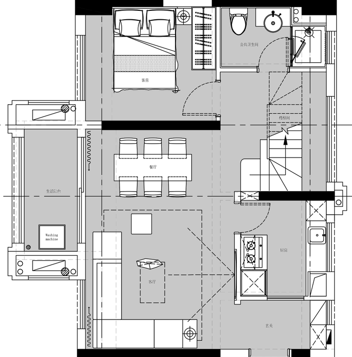 隆腾盛世花园13号楼样板房D户型丨中国惠州丨SD Design-62