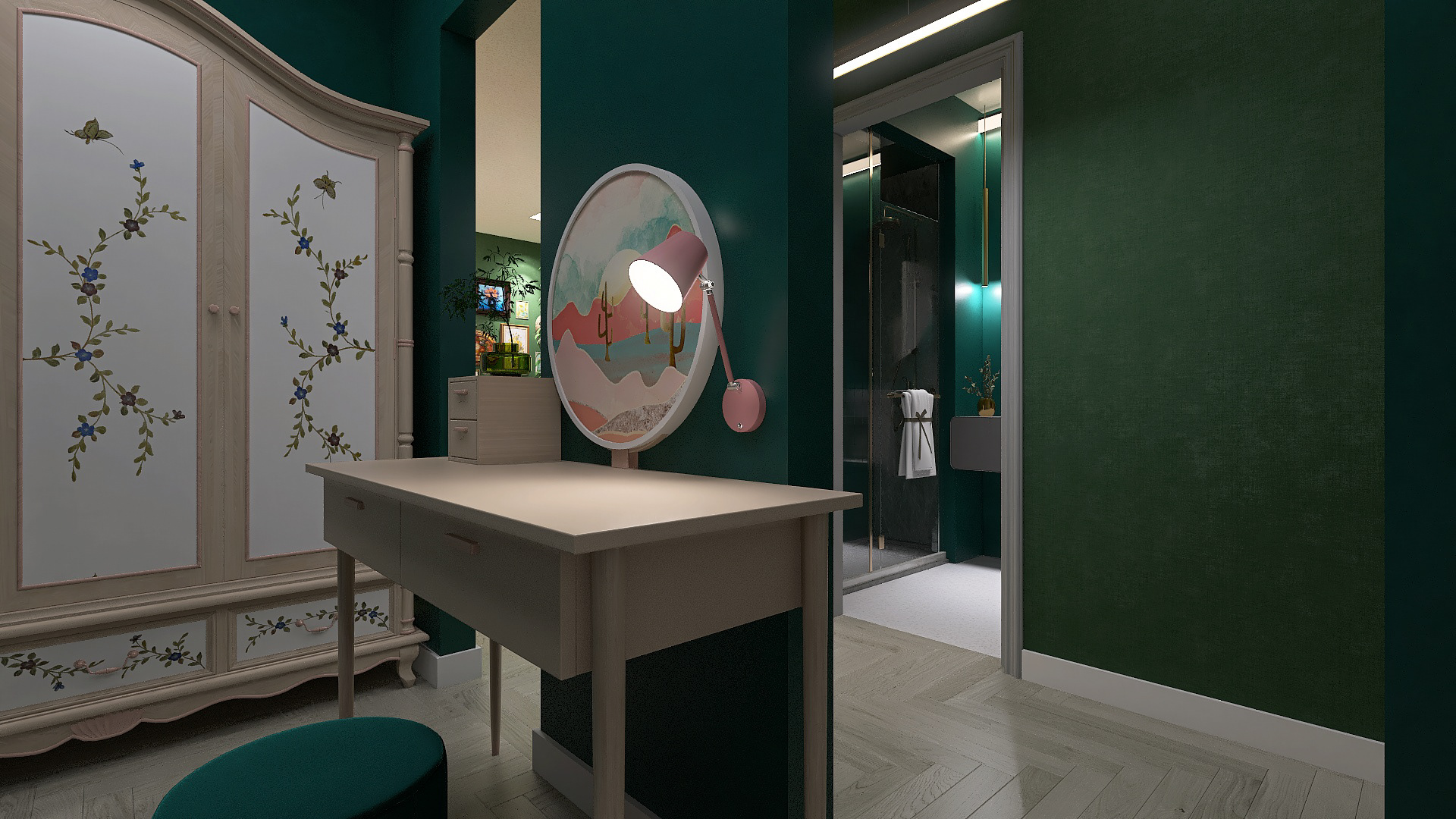 Encanto（启发）34·9 平方米主卧室设计-26