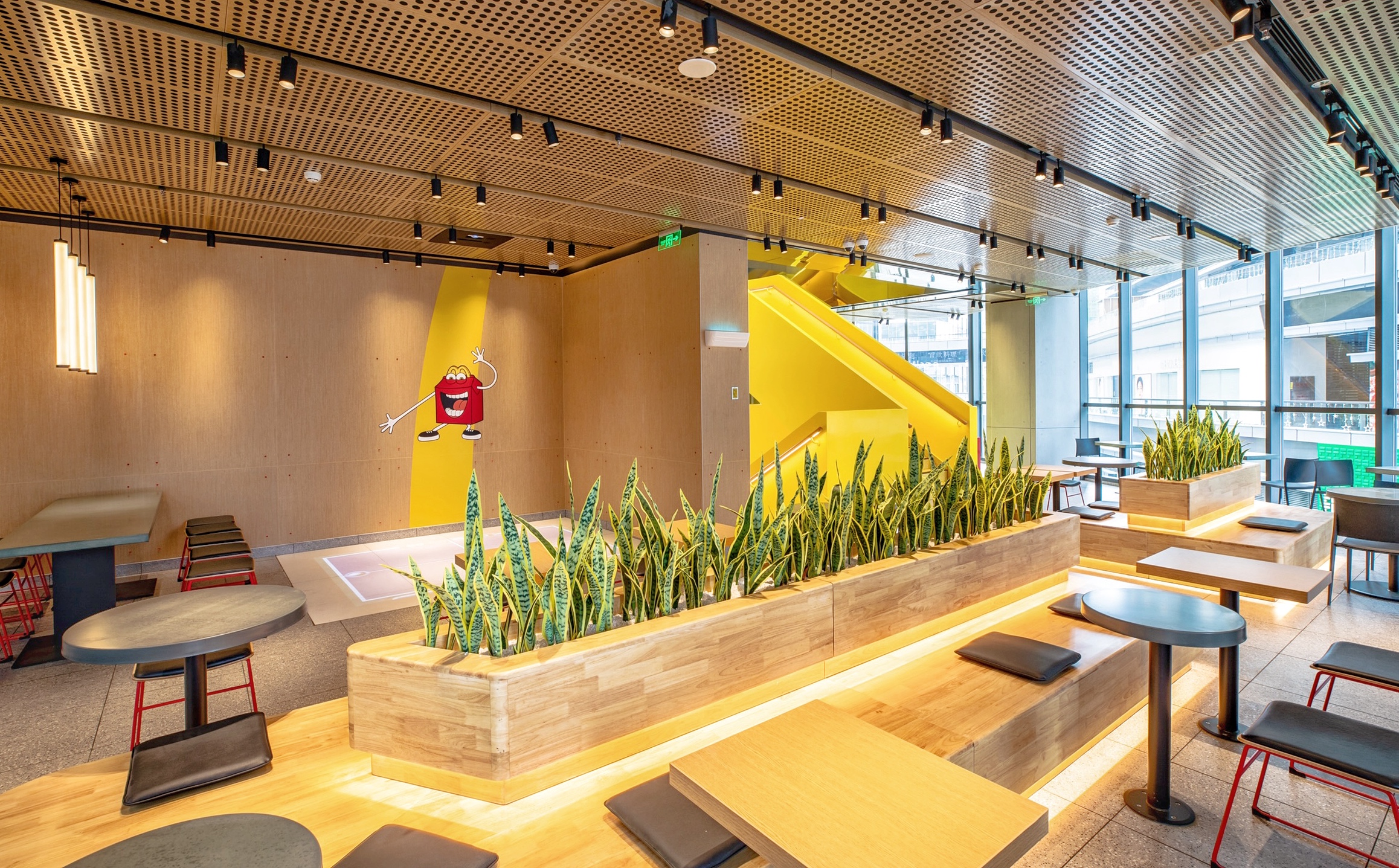 麦当劳长沙铂金岛LEED 零售金奖丨中国长沙-10