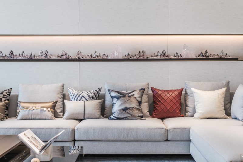 青岛金沙滩高层临海大平层生活示范空间-0