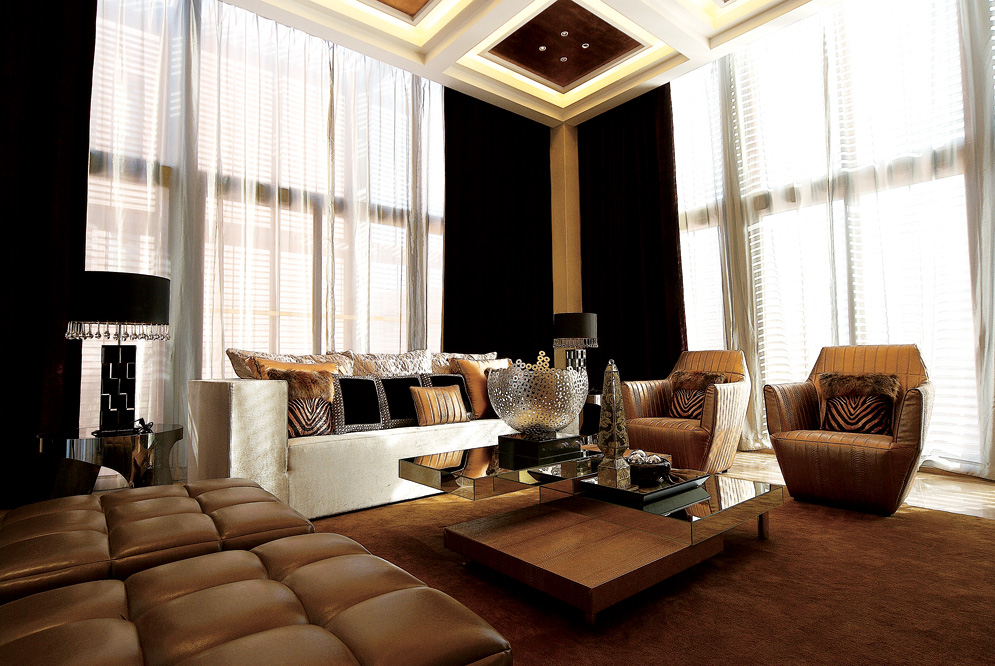 后现代 广东金地荔湖城B型别墅-14