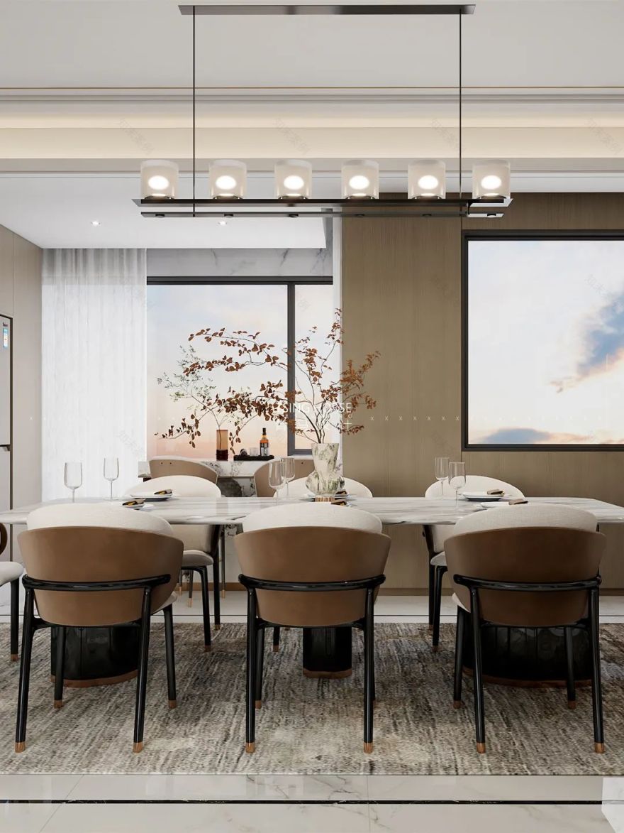 曲江大城君尚府新中式设计丨中国西安丨苏怡人设计团队-14