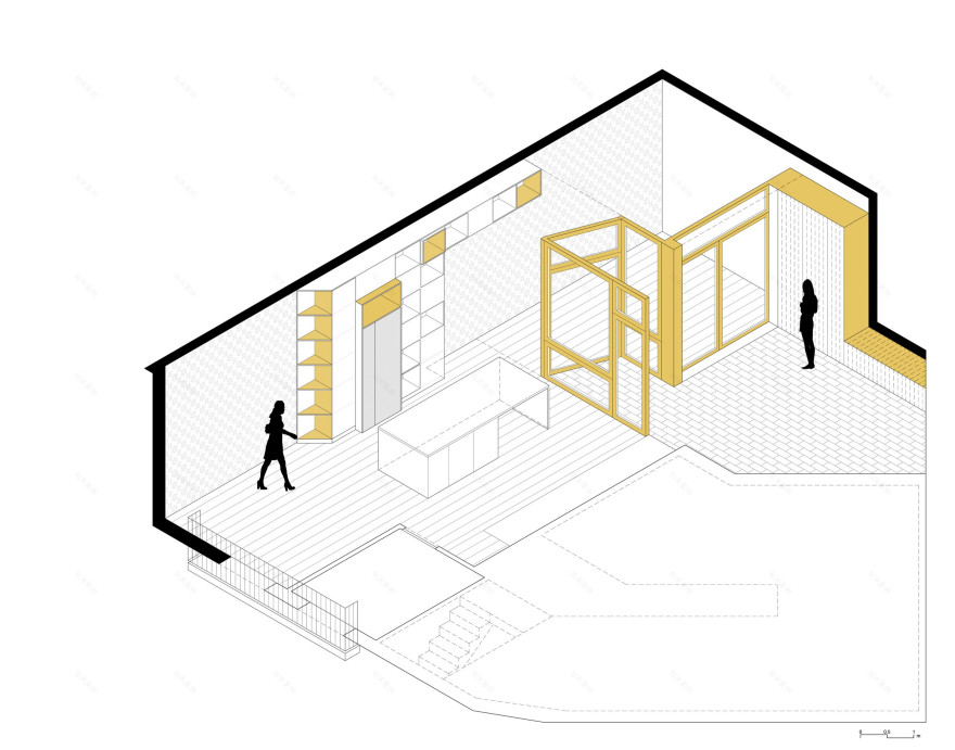 巴塞罗那旧宅翻新,打造室内外一体化生活空间-31