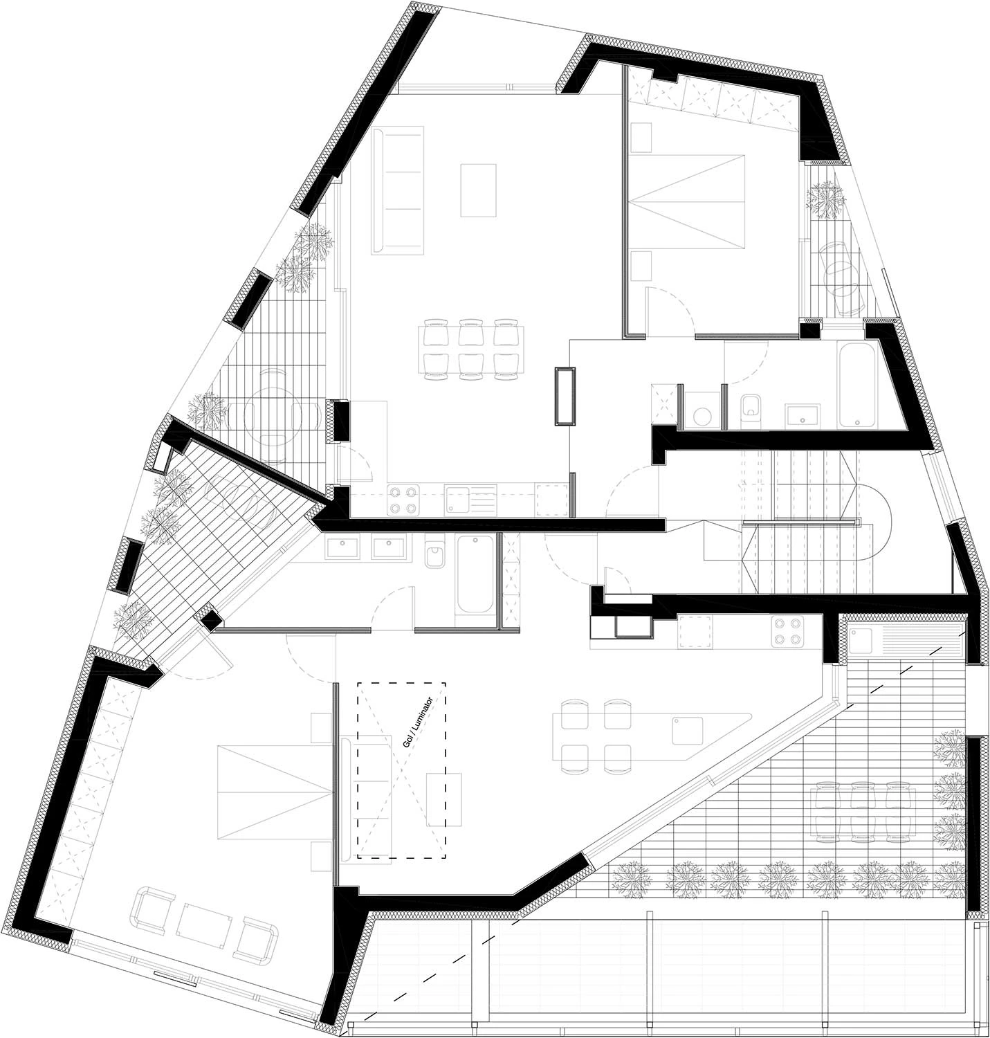 融合传统元素的现代城市别墅-28