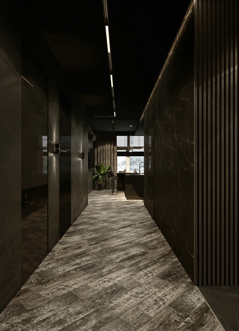 黑色炫酷家居风，猛男的最爱-10