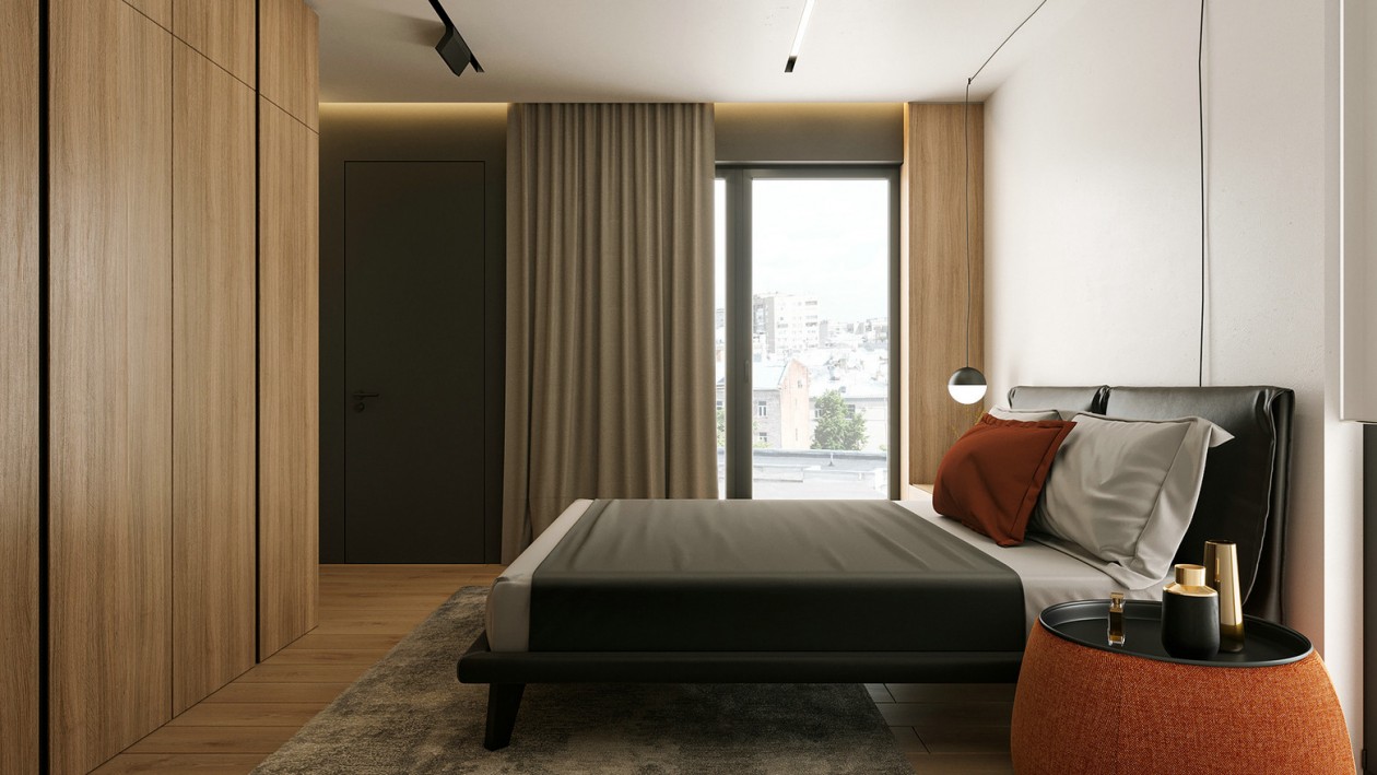 木质+简洁白 干净舒适 温暖住宅-9