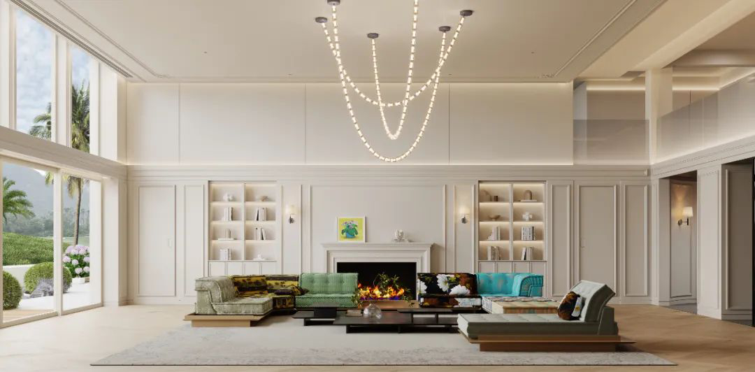 庭院环绕的缤纷宅邸丨中国珠海丨珠海本森空间设计-101