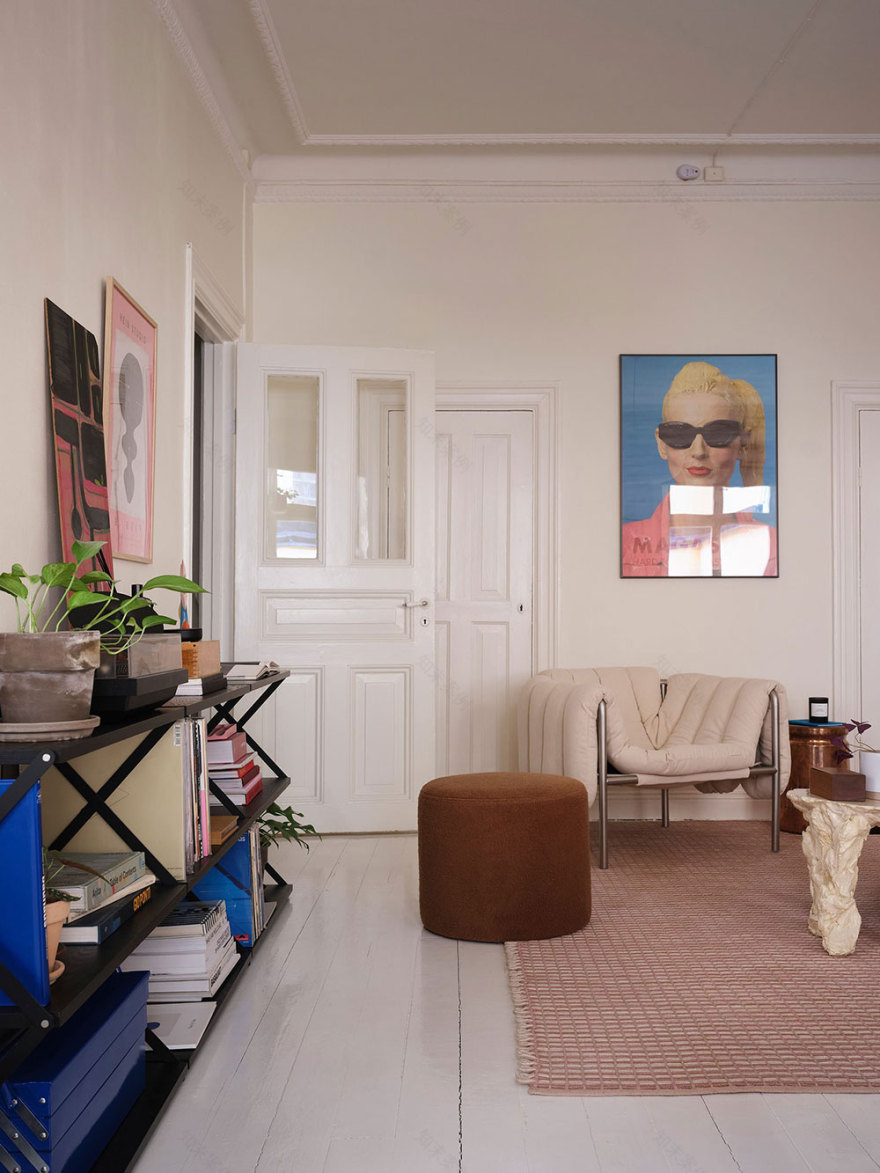 斯德哥尔摩 49㎡奇趣公寓 | 不寻常的北欧设计-13