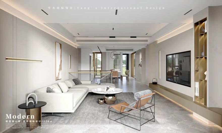 明发香山郡极简温馨之家丨中国南京丨堂杰国际设计-20