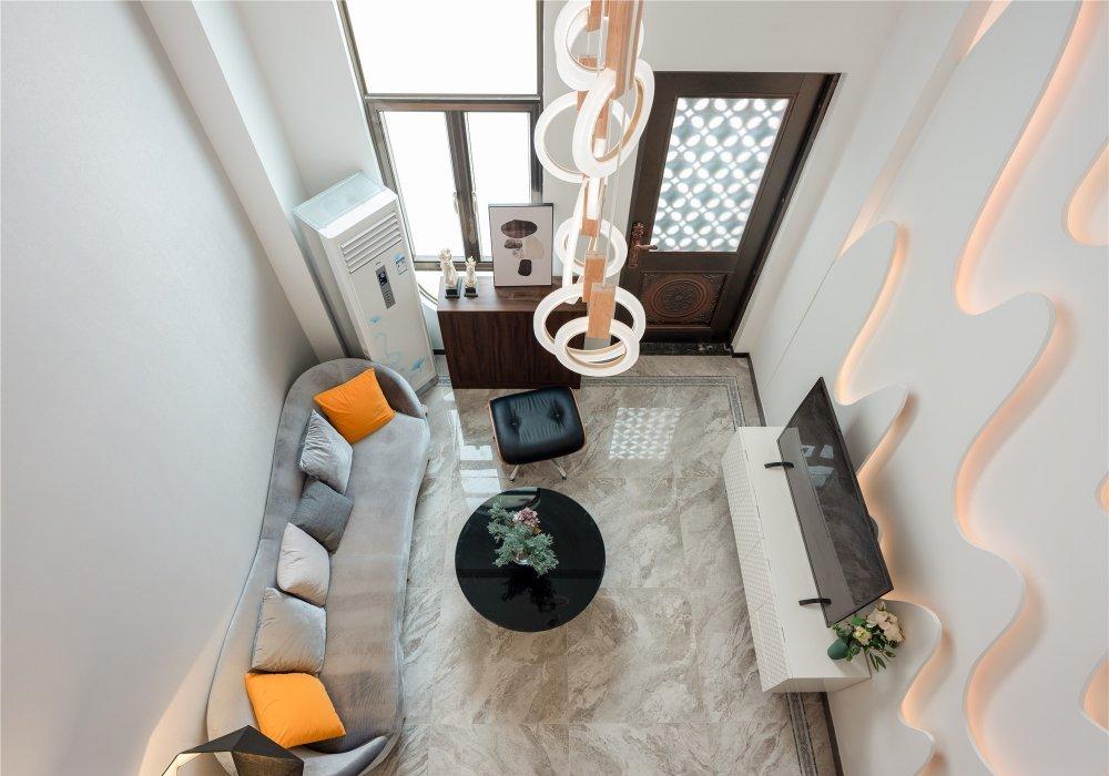 现代轻奢别墅，白色畅想曲-2