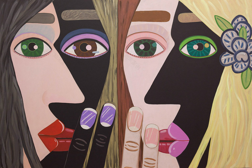 &女人皆如此& 绘画 / Brian Calvin-3