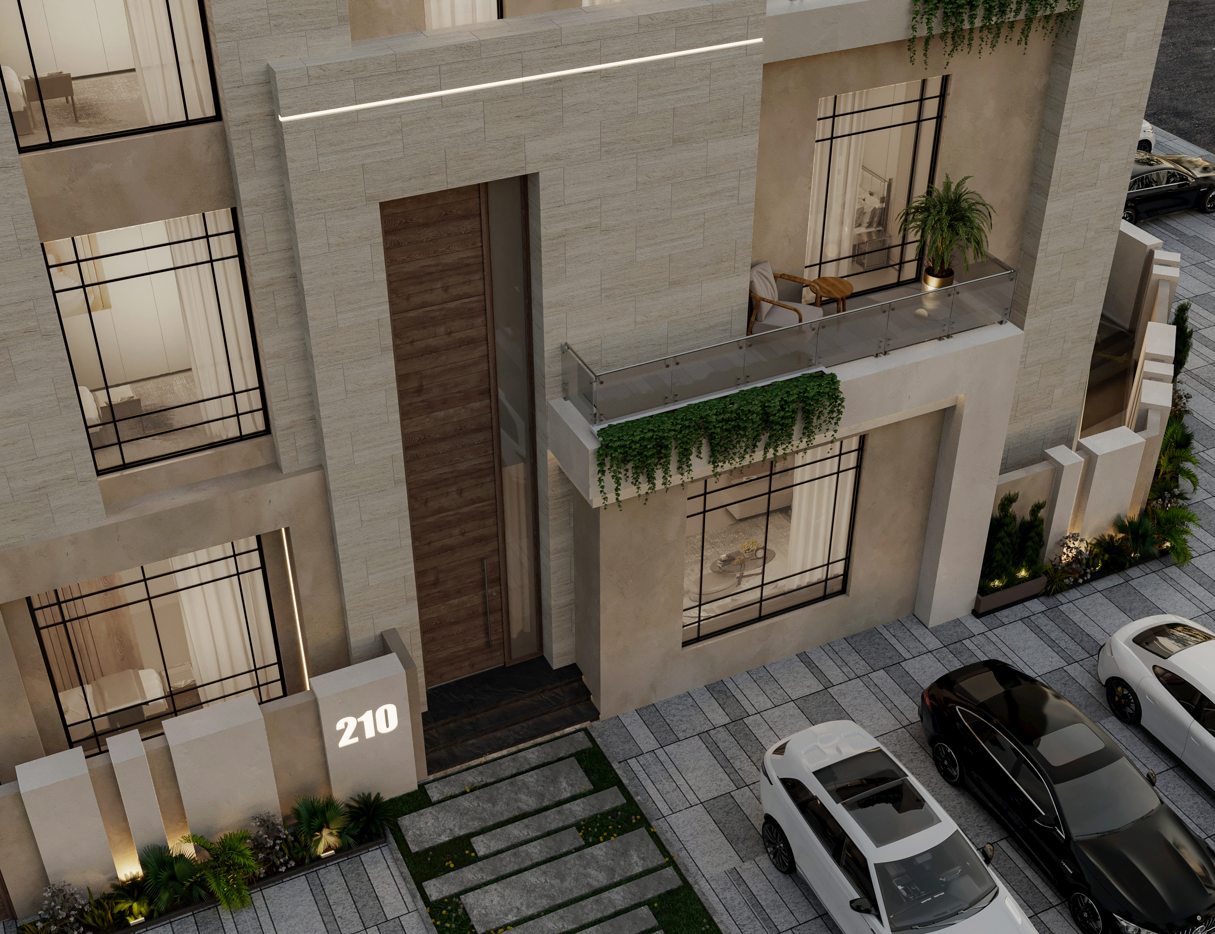 Modern Villa in Kuwait（科威特现代别墅）丨Asmaa Raafat-12