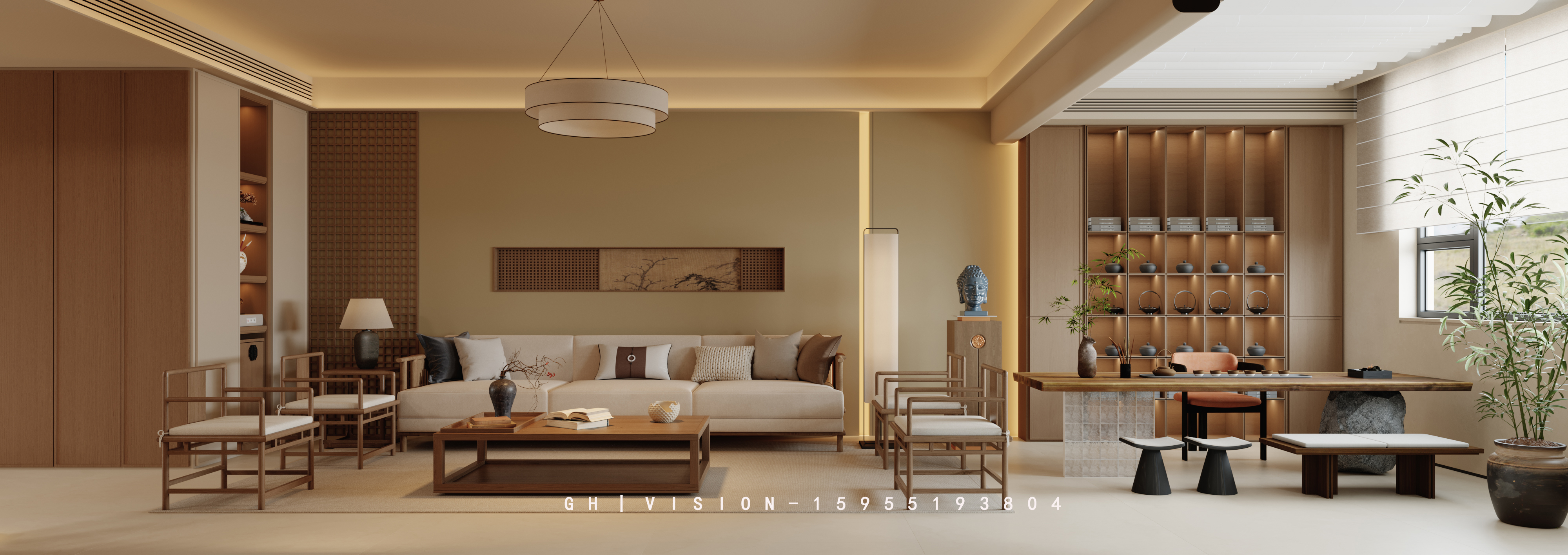 【GH-VISION】新中式风格 最新案例出炉-6
