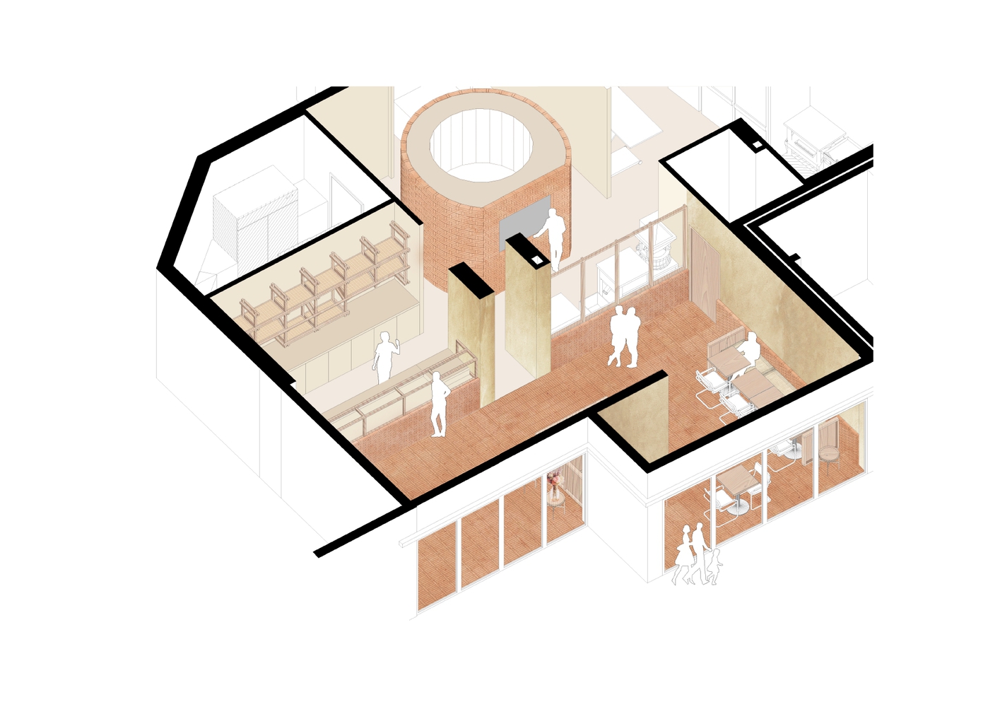 法国圣劳伦特杜瓦尔市 Pugets Artisanal Bakery 的艺术烘焙设计-21