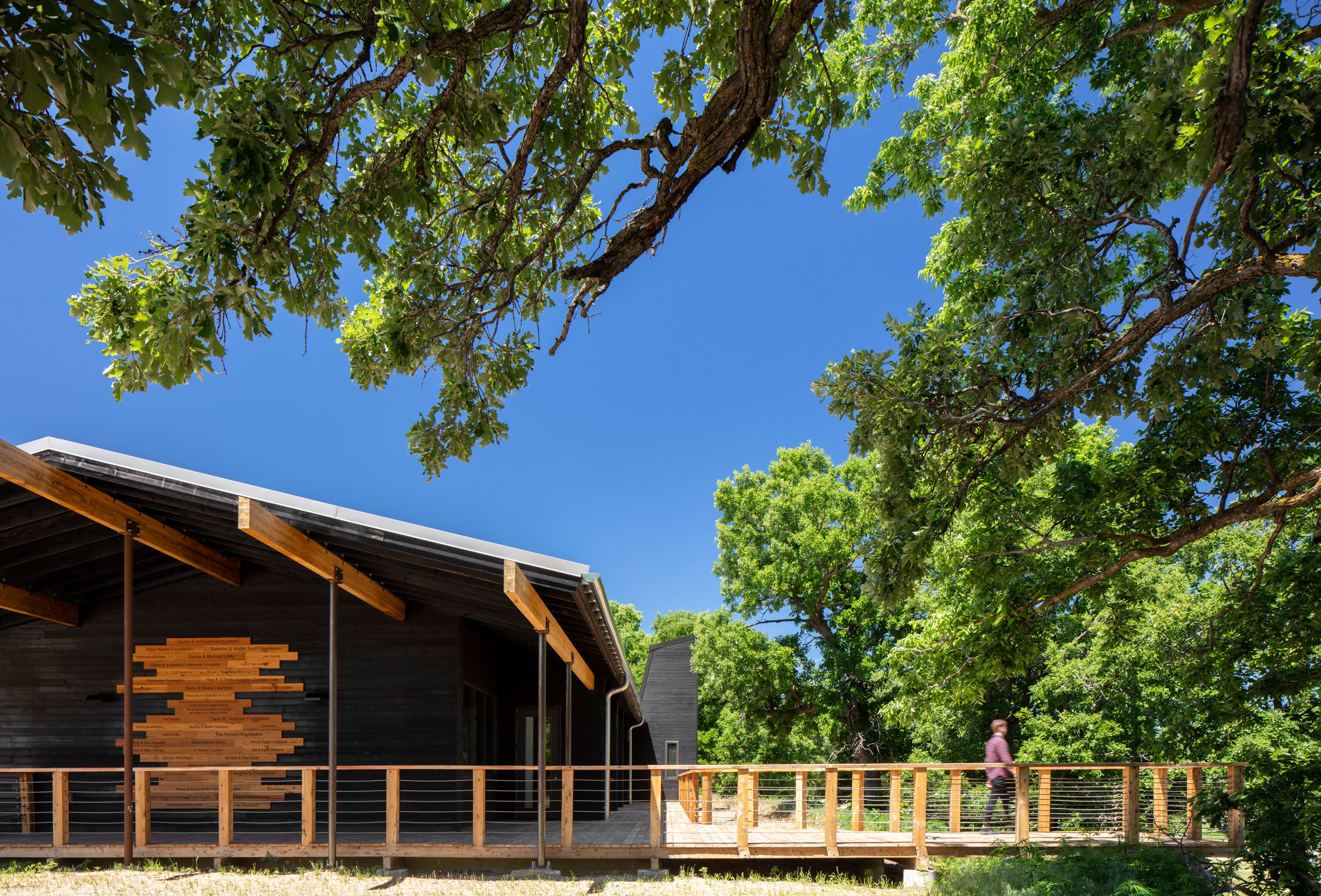 Nebraska 自然保护区的"魅力"游客中心-8