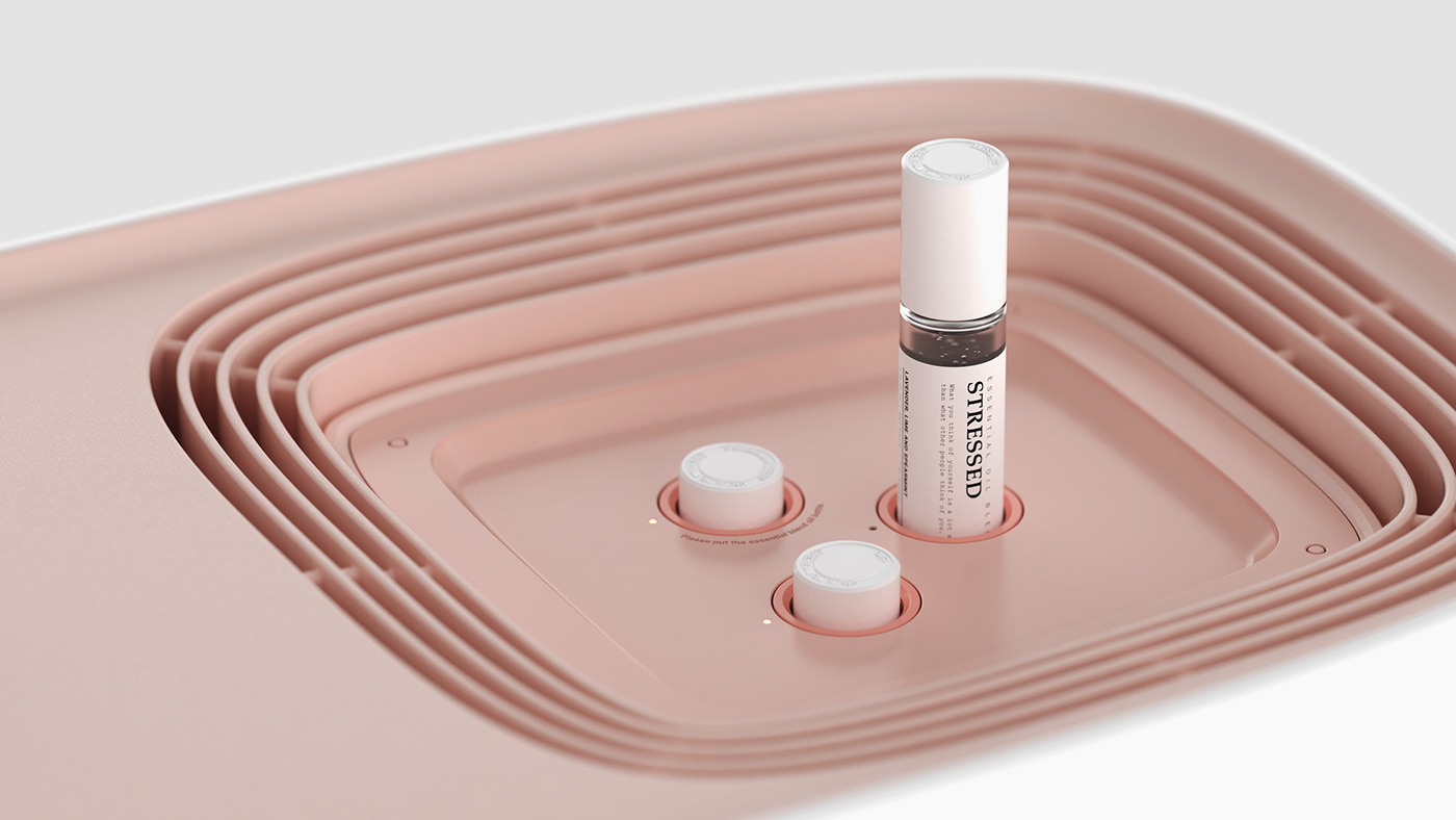 心理疗愈香薰空气净化器设计-12